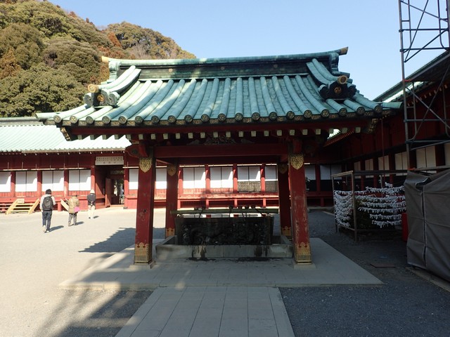 静岡浅間神社：手水舎